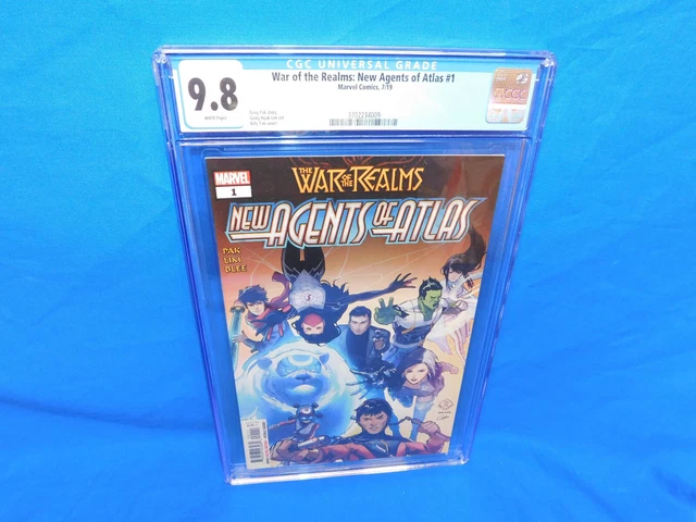 War of the Realms: New Agents of Atlas #1 First Print CGC 9.8