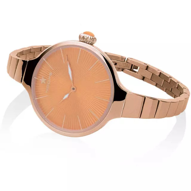 Orologio HOOPS mod. NOUVEAU CHERIE ref. 2584LC-RG06 Donna acciaio rosè