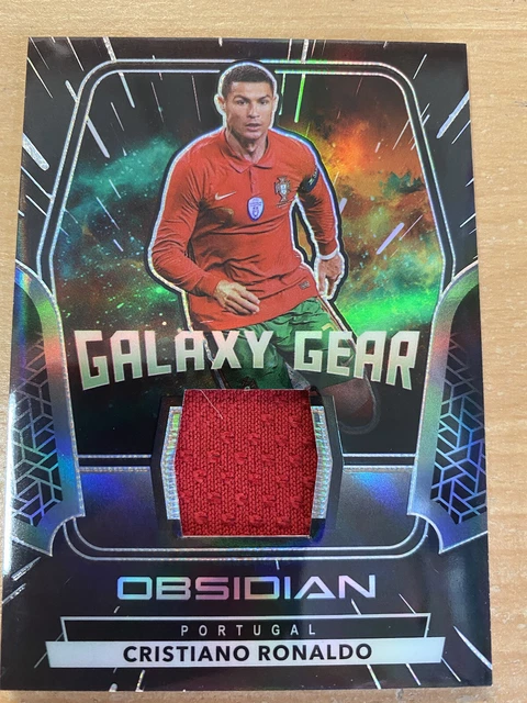 2021 PANINI OBSIDIAN Soccer Cristiano Ronaldo 087/149 Galaxy Gear 