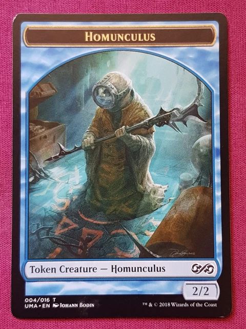 Magic The Gathering ULTIMATE MASTERS HOMUNCULUS TOKEN card MTG