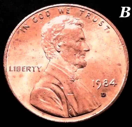 1984-D Lincoln Memorial Cent DDR RB