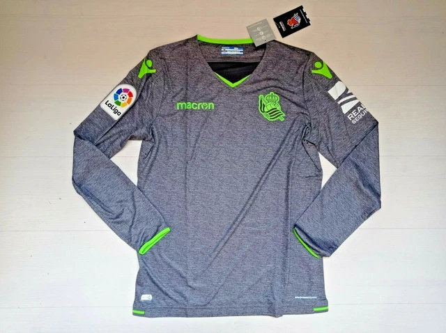 Veste Anthem Macron Real Sociedad - Navy - Saison 2018/2019 - Neuve Avec étiquettes