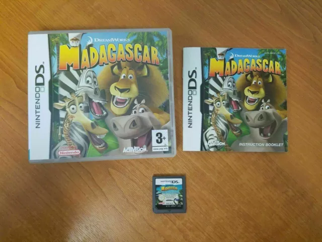 Madagascar Nintendo DS Complete & Tested Genuine Excellent Condition