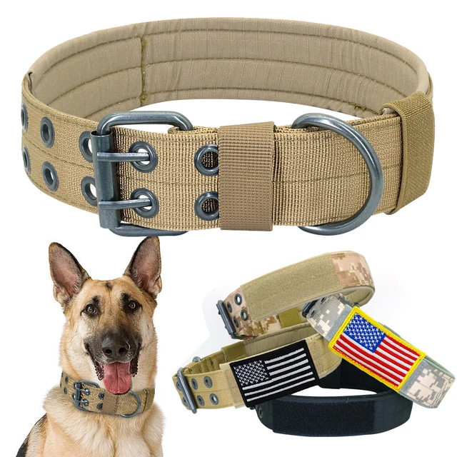 Nylon Dog Canine Working Training Collar German Shepherd Pitbull Labrador Boxer