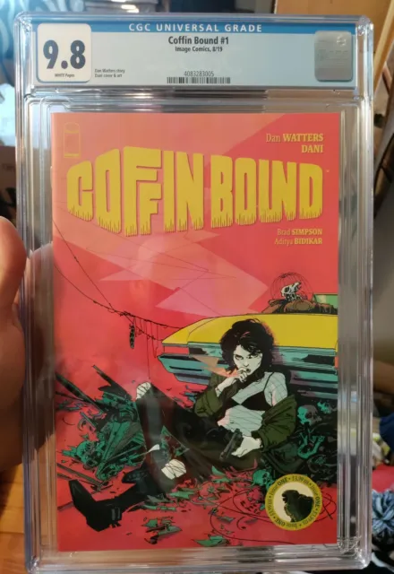 Coffin Bound #1 (2019) Image CGC 9.8 White Pages