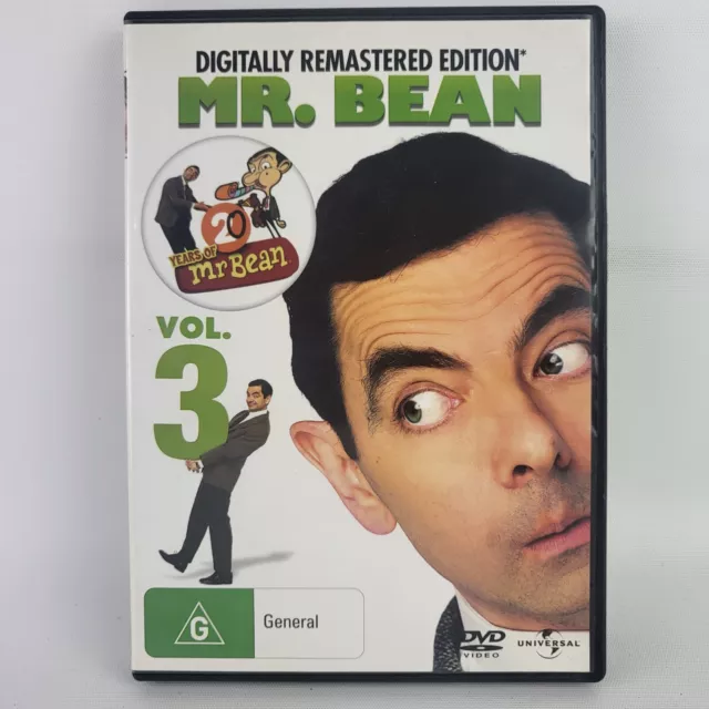 Mr. Bean : Volume 3 (2010) Region 4 DVD - Rowan Atkinson - VGC - Free Post