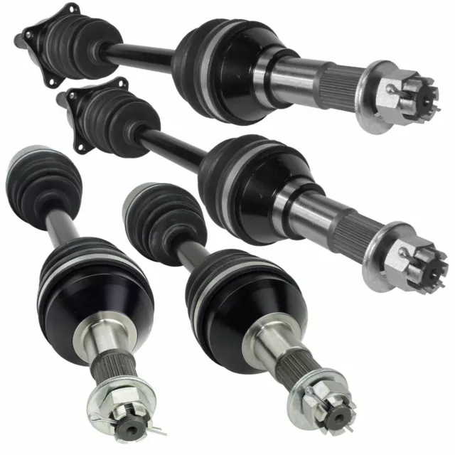 Front Rear Left Right CV Joint Axles for Can-Am Outlander 650 Xt Xtp EFI 06-12