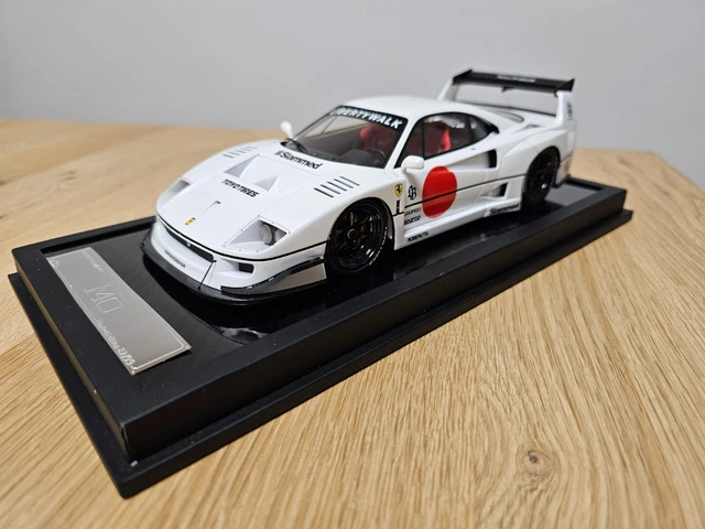 Decal Ferrari F40 Castelet 1996 – Pare-soleil 6.5 Cm – Échelle 1/24