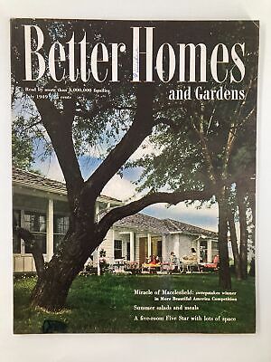 VTG Better Homes & Gardens Magazine July 1949 Miracle of Macclesfield No Label