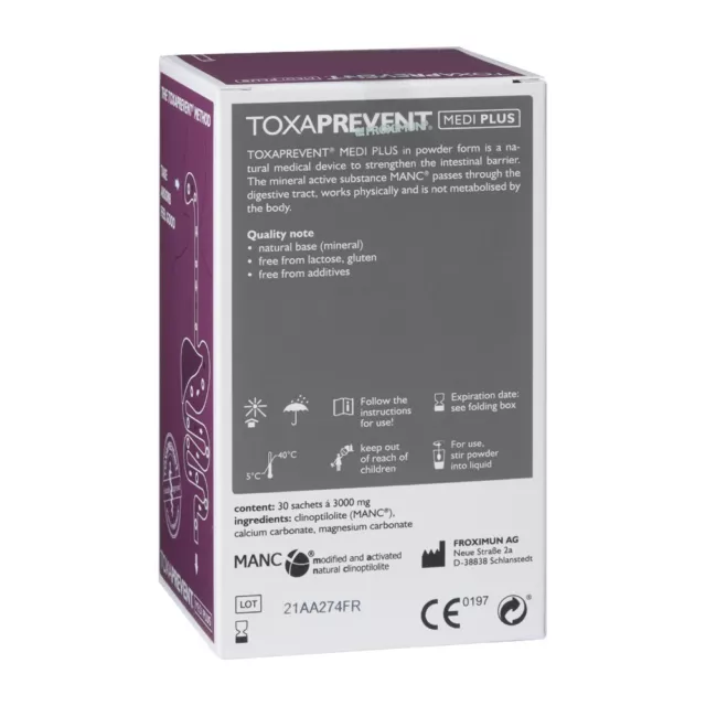 Toxaprevent Medi Plus Beutel | 30 Beutel | Clinoptilolith Zeolith 2