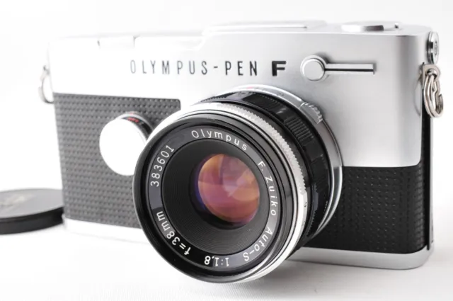 All Works!【Top MINT】 Olympus Pen FT 35mm SLR FIlm Camera 38mm f/1.8 Lens JAPAN
