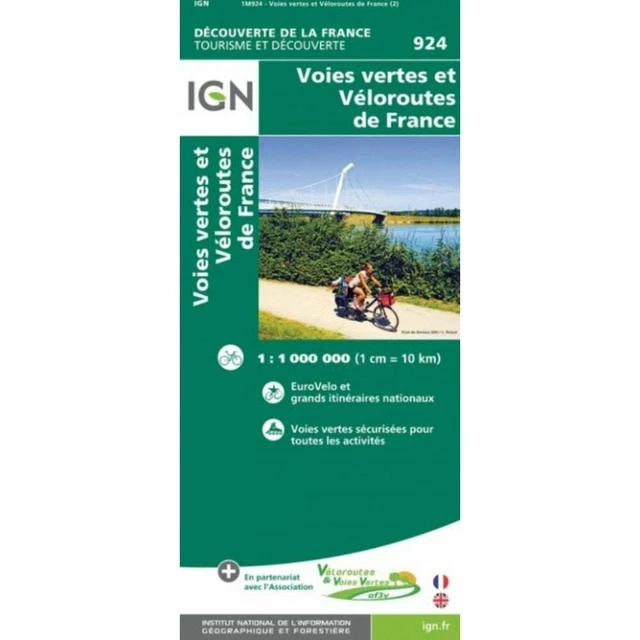GREENWAYS amp CYCLE Routes of France - Greenways Cycle Routes Of France Incl EuroVelo.webp