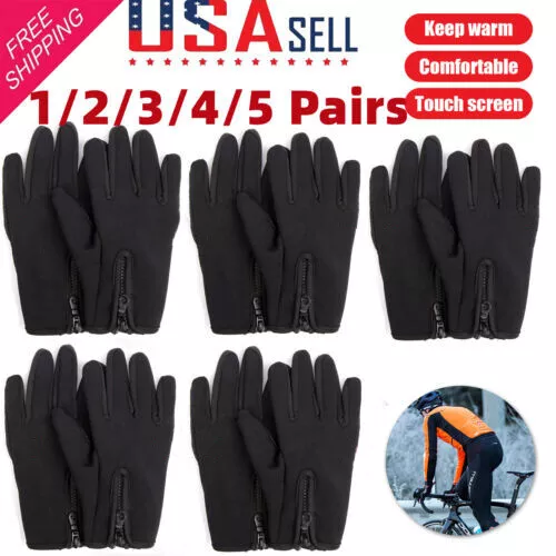 Lot Winter Thermal Gloves Waterproof Windproof Touch Screen Warm Ski Gloves US
