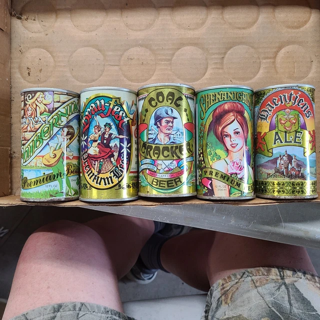 Yuengling Irish commemorative beer can set Shenanigan's Coal Cracker Hibernia