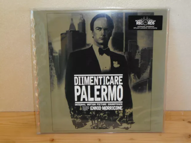 LP ENNIO MORRICONE Dimenticare Palermo OST (Monte Stella 1990/2019) grey SEALED!