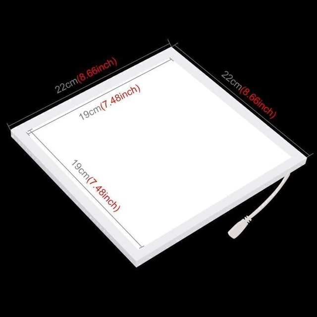 Photo Studio Light Soft Boxes LED Photography Shadowless Bottom Light Panel Pad