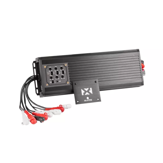 NVX MVPA6 Marine-V Series 6-Channel Bridgeable Micro Class D Compact Car Ampl...