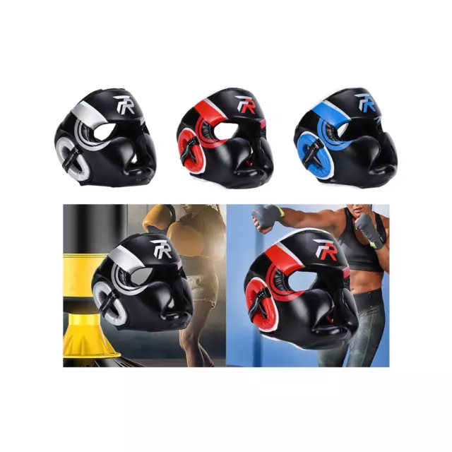 Boxing Headgear Full Coverage Full Face Protection Guard