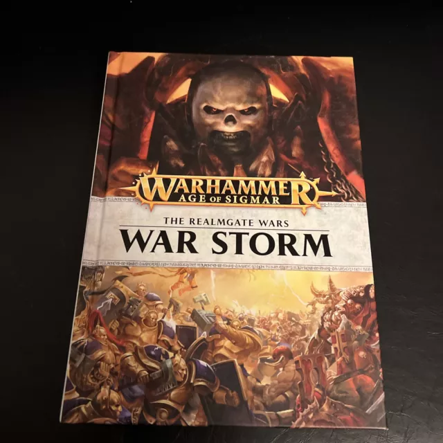 Warhammer Age of Sigmar: The Realmgate Wars Book 1:  War Storm, Hardcover