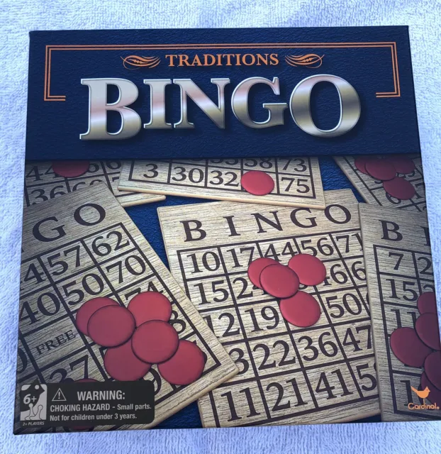 Traditions Bingo Set, Multiplayer Board Game - For Children Teens Adults
