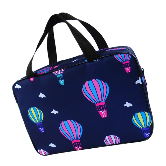 1pc Handle Shower Bag Toiletry Bag Portable Shampoo Pouch Multifunction Bath Bag