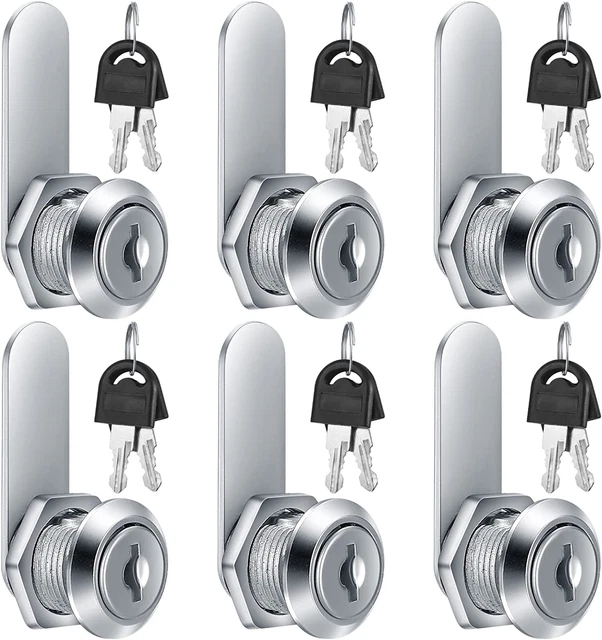 Serratura Per Cassetta Postale AiQInu - Blocco 16mm Con 7 Lamelle E 2 Chiavi, Per Cassetti E Armadietti - Foto 2