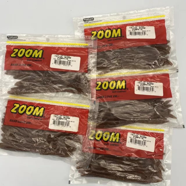 2 PACKS OF ZOOM THE ORIGINAL TRICK WORM 20 PACK 6.5 006-040 WHITE $10.00 -  PicClick