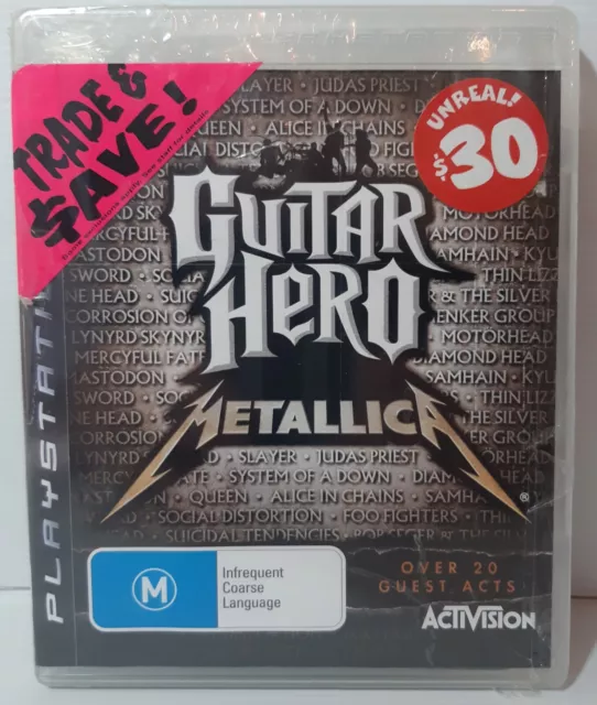 Guitar hero hot sale metallica ps3