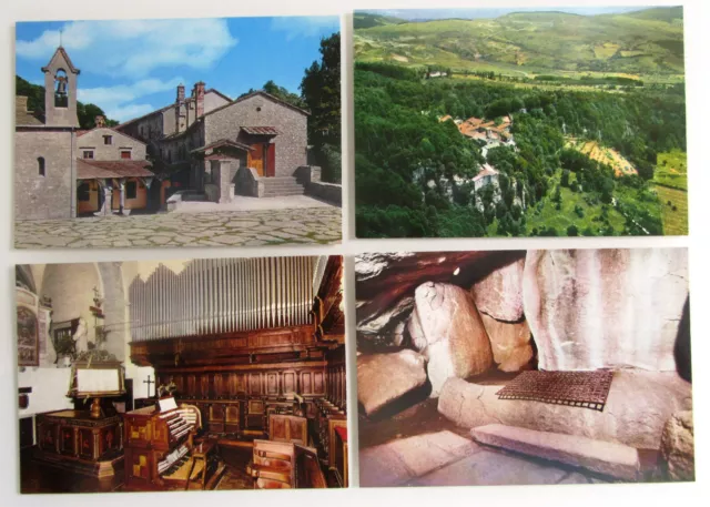 Religion & Kirchen Lot 4 x SANTUARIO DELLA VERNA (Arezzo) Postcards Postkarten