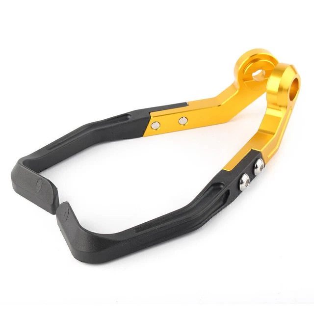 Leve frizione freno manubrio 7/8" 22 mm protezione adatta Honda Suzi giallo GZ