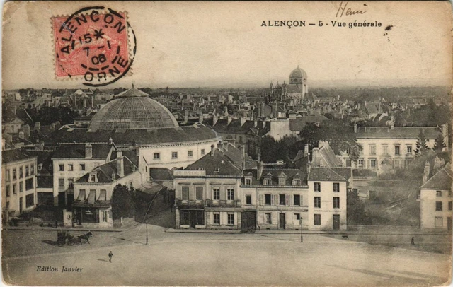 CPA ALENCON Vue Generale (805736)