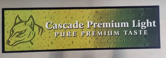 Cascade Premium Light Beer Mat Non Spill Bar Runner Pub Mat