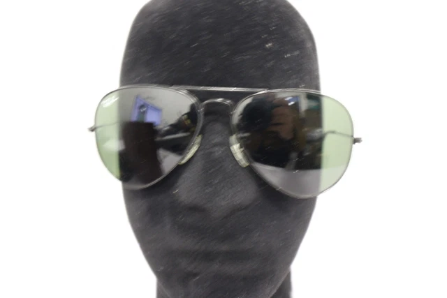Ray Ban Aviator Large Unisex Sonnenbrille Schwarz RB3025 Sehr guter Zustand