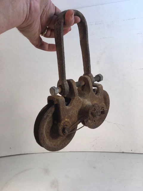 vintage antique barn door roller 5