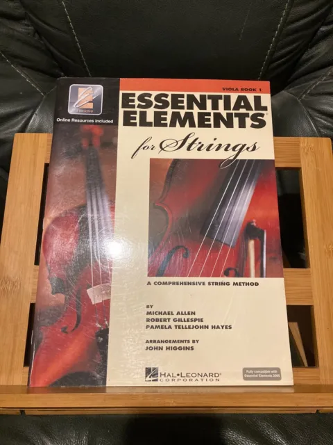 Allen Gillespie Tellejohn Hayes Essential Strings méthode alto vol. 1 partition