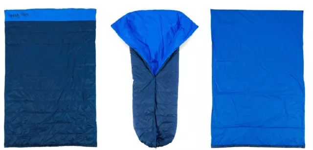 ENO Spark Top Quilt-Royal Blue-Navy Blue