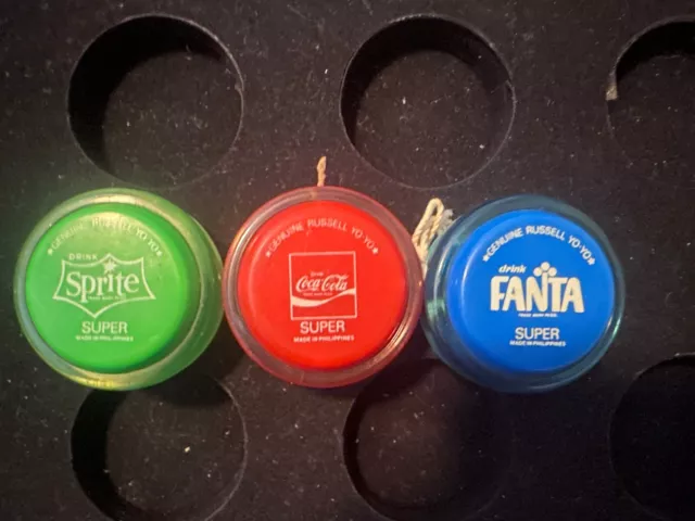 coca cola yoyo Yo Yo Russell Coke fanta sprite olypmics 80’s Japan x3