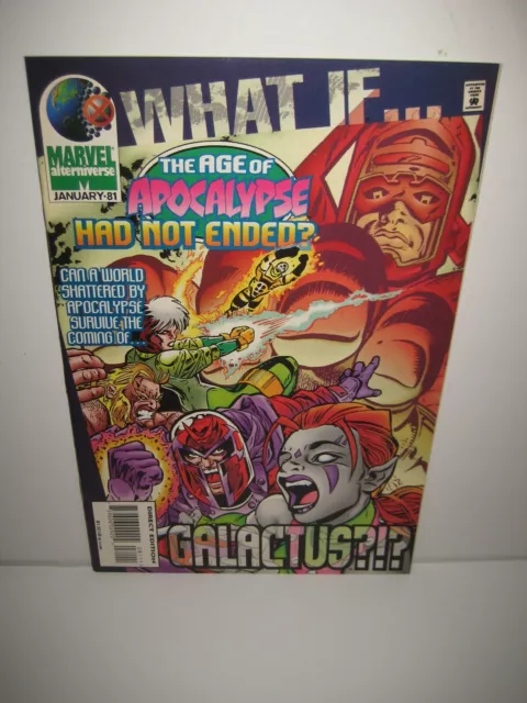 What If #81 1996 2nd Series Age of Apocalypse had not Ended Galactus Comic