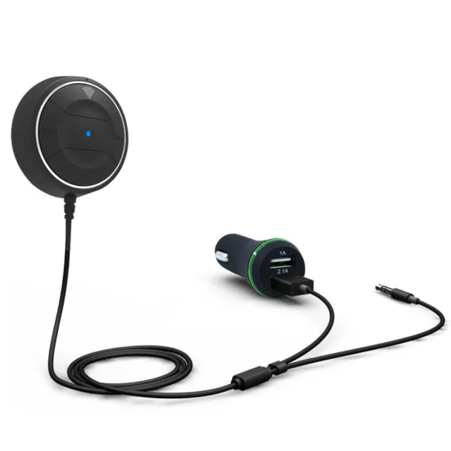 Bluetooth-Empfänger für Auto, Sonru Aux Bluetooth-Adapter für Auto,  Wireless Audio Adapter Tragbare Freisprecheinrichtungen Mit Rca Aux 3,5 mm  Für Zuhause / Auto S