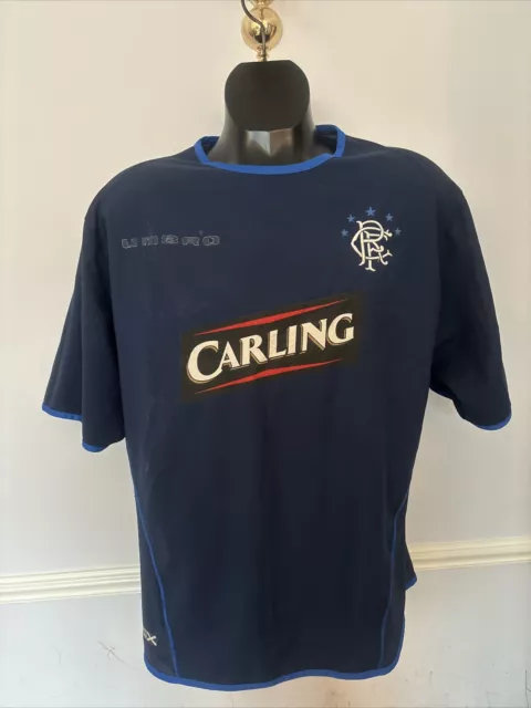 Glasgow Rangers 2005-2006 Third Football Shirt Size Large