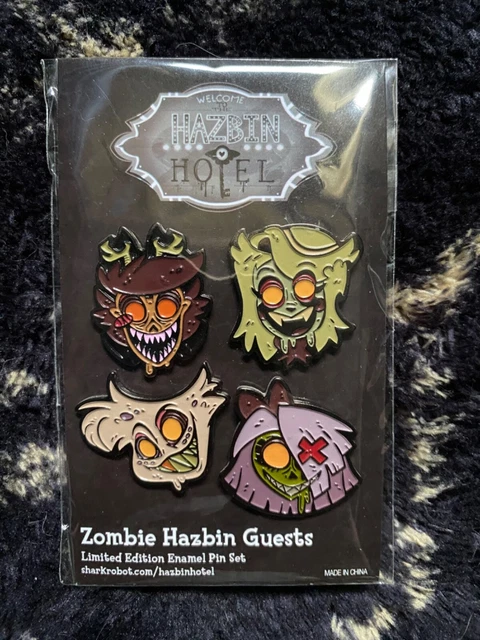 Pins émail Hazbin Hotel – Angel Dust, Alastor, Vaggie – Broche Cartoon Métal – Accessoire Cosplay, Sac Ou Vêtement (qualité Supérieure)