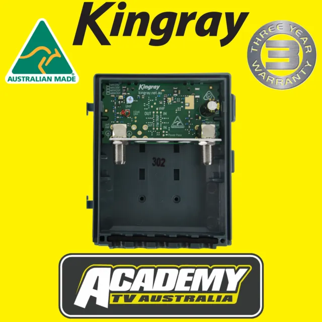 Digital Tv Signal Booster Kingray Mhu35F Uhf Masthead Amplifier Only