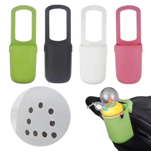 Removable Stroller Cup Holder Silicone Cup Holder Universal Bottle Holder