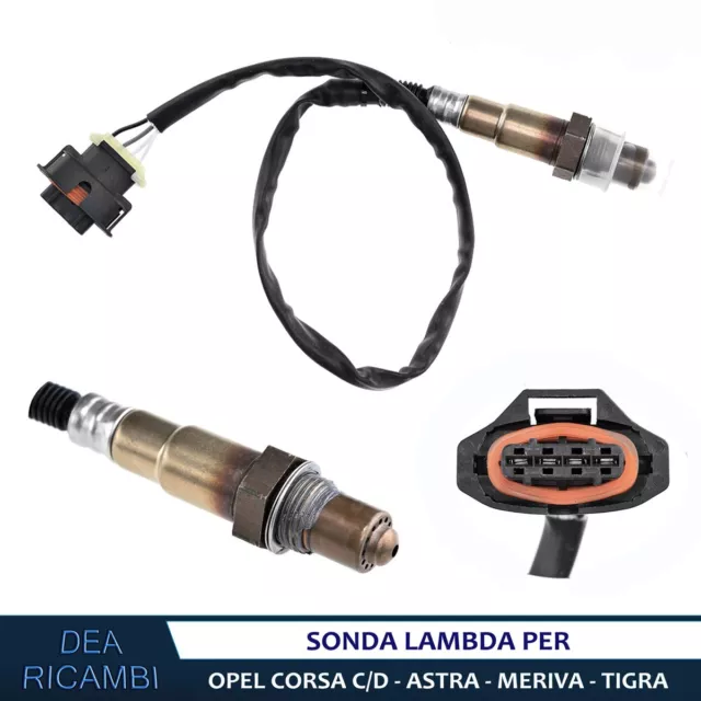 Sonda Lambda per OPEL CORSA C / D 0.9 1.0 1.2 1.4 LPG- TIGRA 1.4 TWINTOP SLPL008