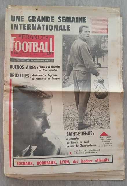 Toutes les Unes du Ballon d'or de France Football depuis 1956