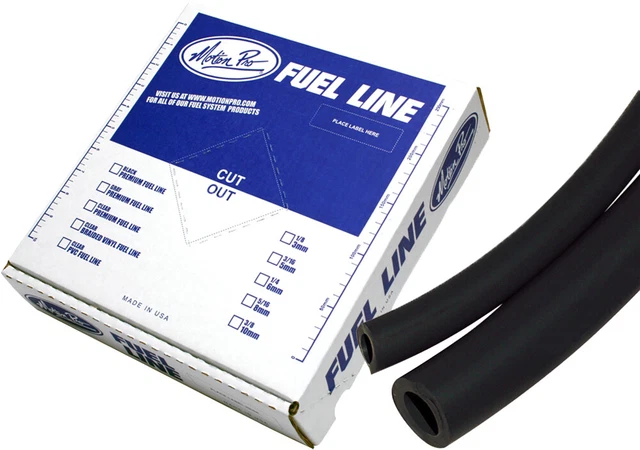 Tygon Black Fuel Line 1/4" (6mm) x 25' (7.6m) Motion Pro 12-0041