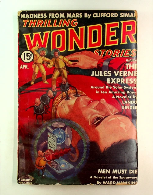 Thrilling Wonder Stories Pulp Apr 1939 Vol. 13 #2 FR/GD 1.5 TRIMMED