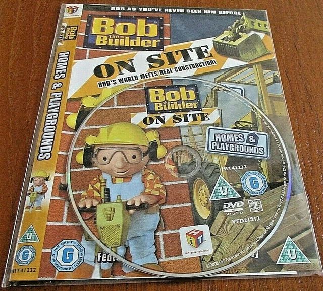 BOB THE BUILDER Onsite Homes And Playgrounds DVD 1 85 PicClick UK