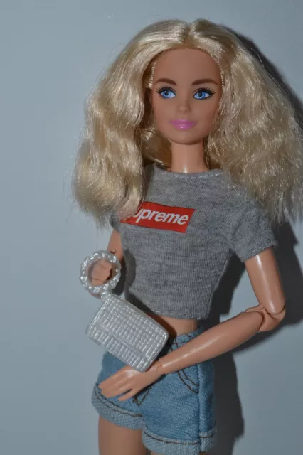 Brand New  Mattel Barbie Doll Accessories #Bf021 Pearl White Purse Handbag