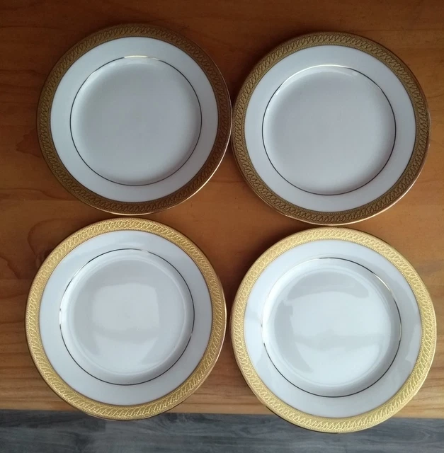 BOOTS FINE CHINA Imperial Gold Dinner Plates And Side Plates, Made In